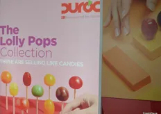 The Lolly Pops collection at the Delassus stand.